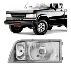 Farol Principal Caminhonete Chevrolet D-20 Após 1993 Lado Esquerdo