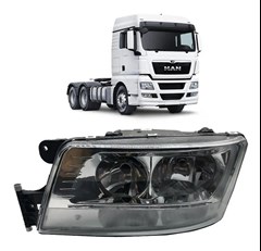 Farol Principal Caminhão MAN TGX, Volkswagen Meteor Lado Direito - 2V5940032A, 812510164