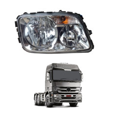 Farol Caminhão Mercedes-Benz Actros 2009 a 2017 Lado Esquerdo - A9438201461