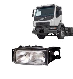 Farol Principal Caminhão Volvo VM-23 2003 até 2005 Lado Direito - 20818771