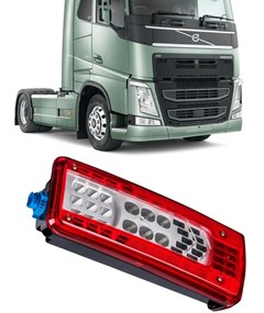 Lanterna Traseira Caminhão Volvo FH, FM, VM Após 2015 (LED) Lado Direito - 21735299