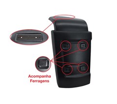 Paralama Traseiro Cabine Caminhão Ford Cargo Após 2011 Lado Esquerdo - BC4516K006BA5YY