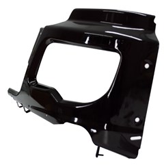 Ponteira Parachoque Caminhão mercedes-Benz Atego Após 2013 (Com Auxiliar) em Ferro Lado Direito - 9588808370