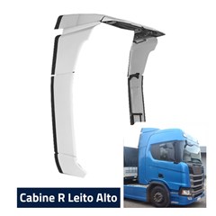 Aerofólio Caminhão Scania Série 7 Cabine ”R” Teto Alto - Sem Recorte