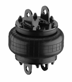 Mola Pneumatica 1 Gomo Eixo Direcional Suspensys Com Flange e Suporte - 100000221997