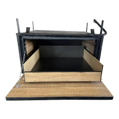 Caixa Economica Fogareiro 2 andares 550 x 600 x 600 mm