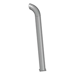 Tubo Escapamento Saída Vertical Caminhão Volkswagen Worker Betorneira 26.260E, 31.260E - 2U0253681F