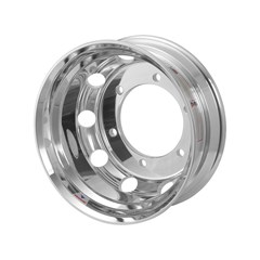 Roda de Alumínio 17,5x6 202mm 6 Furos RD 688 em liga 6061 T6 forjada para Mercedes-Benz Accelo 715/815/915 e Volkswagen Novo Delivery 9.170/9.180