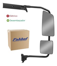 Retrovisor Caminhão Volvo VM após 2026 Elétrico Com Desembaçador Lado Direito - 24680600