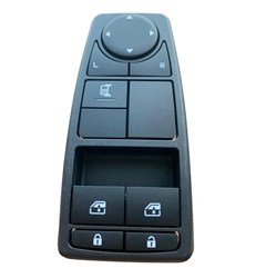 Botao Vidro Eletrico Caminhão MAN TGX Completo Esquerdo - 81258067093/ 81258067108