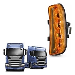 Lanterna Seta Lateral Paralama Scania Série 7 NTG Após 2018 Lado Direito - 2334728