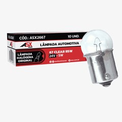 Lampada 67 - 24V, 05 Watts (caixa com 10) - ASX2667
