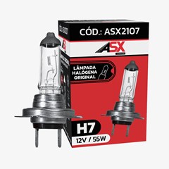 Lampada H-7 - 12V, 55 Watts (Caixa com 10) - ASX2107