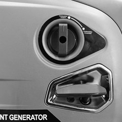 Gerador Carregador de Bateria 24V 58A 1,6kW a Gasolina com Partida Automática, Controle Remoto e Modo Eco 4T