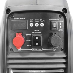 Gerador Carregador de Bateria 24V 58A 1,6kW a Gasolina com Partida Automática, Controle Remoto e Modo Eco 4T