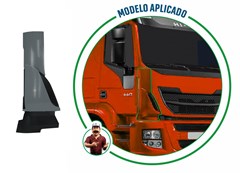 Defletor Lateral Coluna Iveco Hi-Road Lado Direito - 5801564804