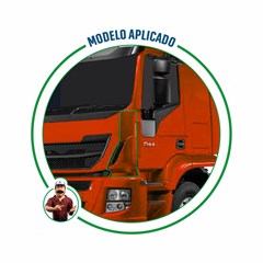 Defletor Lateral Coluna Iveco Hi-Road Lado Esquerdo - 5801564805