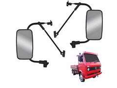Par Jogo Retrovisor Caminhão Volkswagen 6.90 7.90 1981 a 1992 (Antigo) Leve