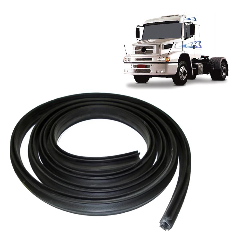 Borracha Capô Externo Caminhão Mercedes-Benz 1618, 1620, Atron 1989 a 2014