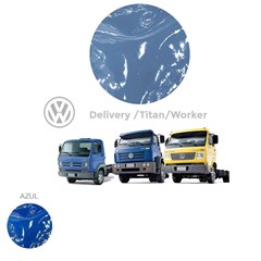 Tapete Verniz Caminhão Volkswagen Titan Work Ano 1999 a 2004 Grafite