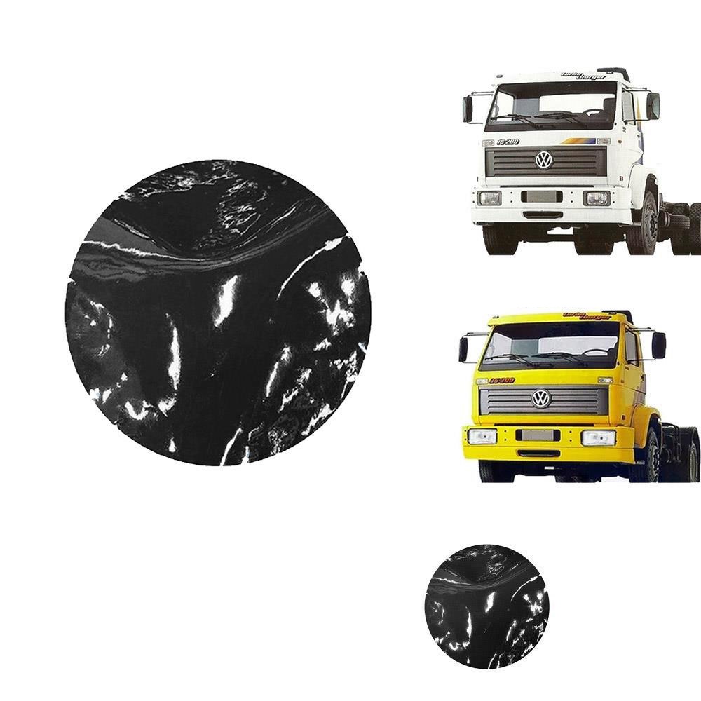 Tapete Verniz Caminhão Volkswagen Novo 1994 a 1998 Dianteiro - Preto