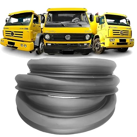 Borracha (Guarnição) Para-brisa Caminhão Volkswagen todos caminhões 1981 a2012, Delivery 2005 a 2017, Worker 1990 a 2018 e Puma 7900 após 1996.