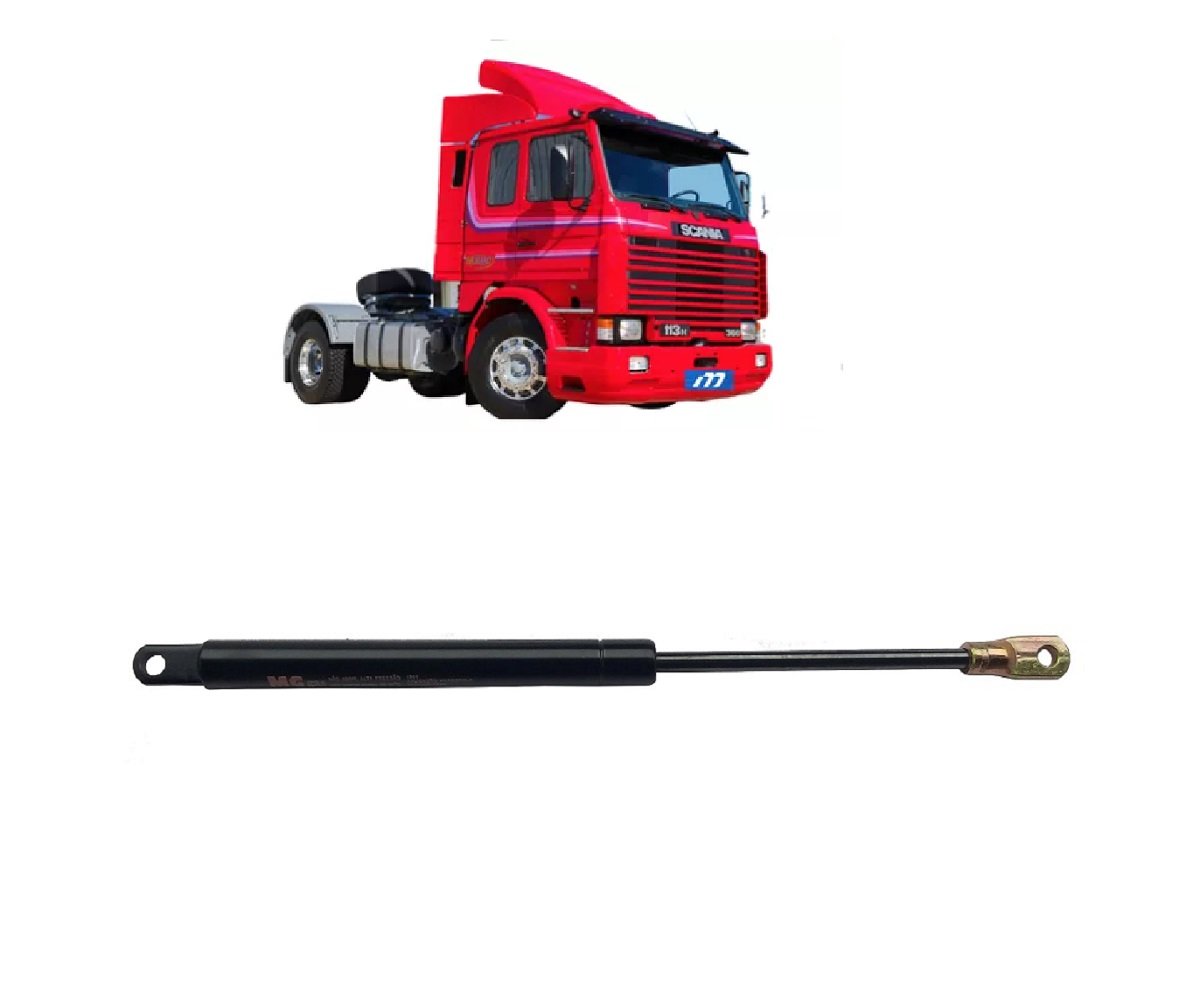 Amortecedor Capô Caminhão Scania 112, 113, 1981 a 1998 ”T” - 1670366