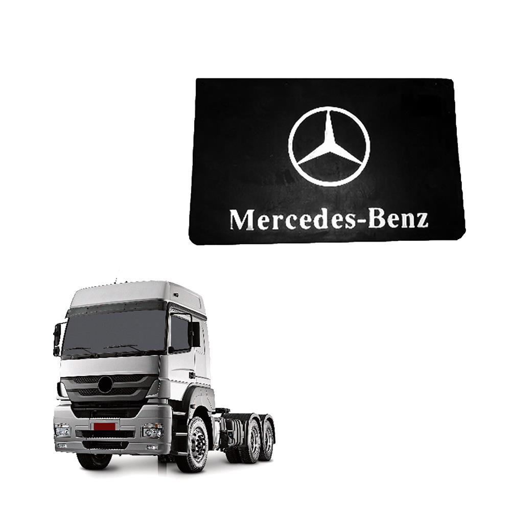 Aparabarro Lameiro Mercedes-Benz Axor, Atego (64X41cm) -  Traseiro Aparabarro Lameiro Mercedes-Benz Axor, Atego (64X41cm) -  Traseiro