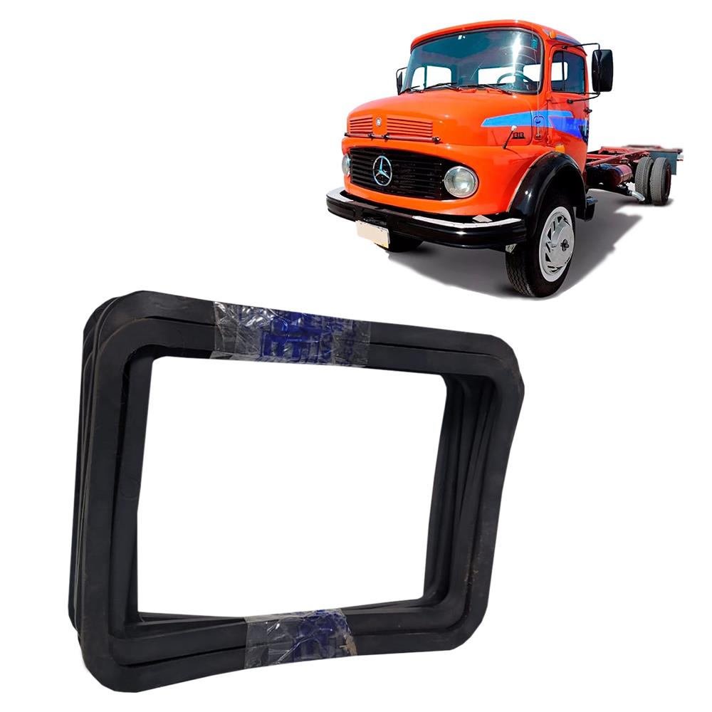 Kit 10 Unidades Borracha Portinhola Mercedes-Benz 1113, 2213 de 1969 a 1988 - 3228370498