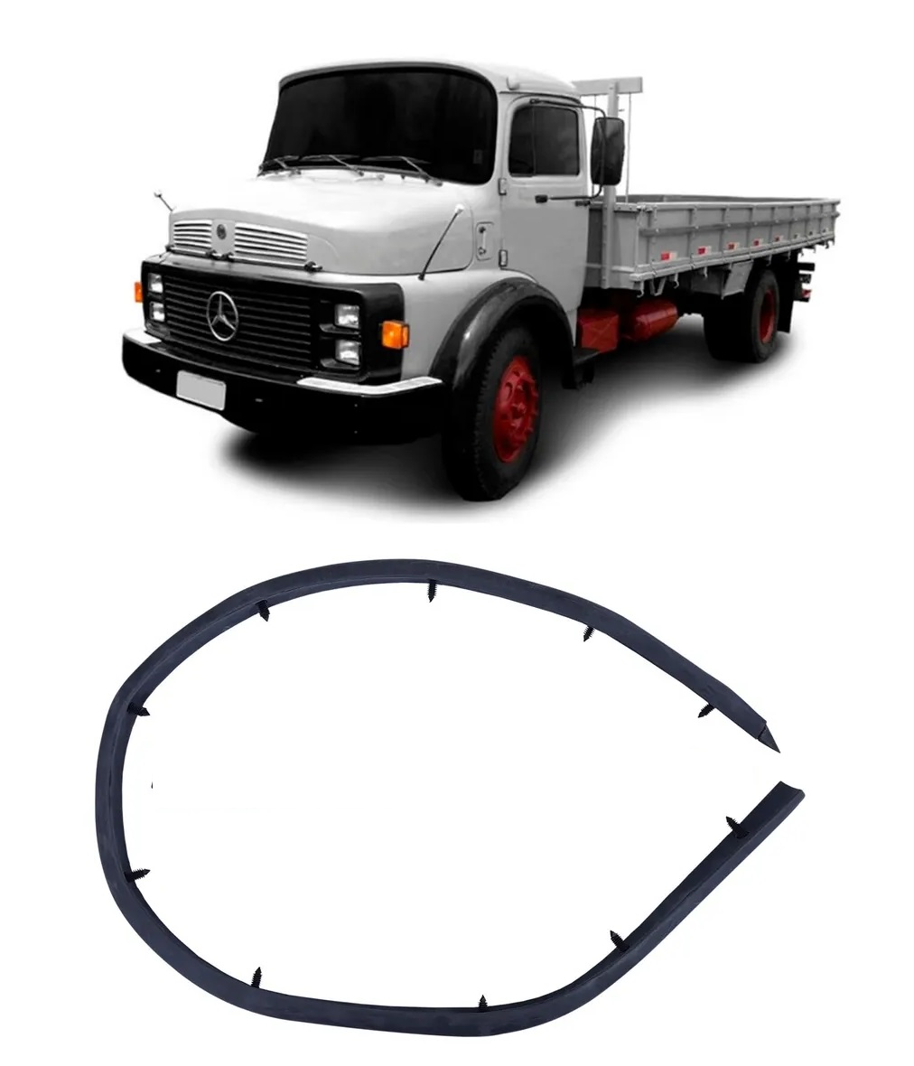Borracha Torpedo Grande Caminhão Mercedes-Benz 1113, 2213, 1969 a 1982