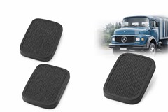 Borracha Pedal Freio Embreagem Mercedes-Benz 1113, 2213, 1982 a 1988 Moderno