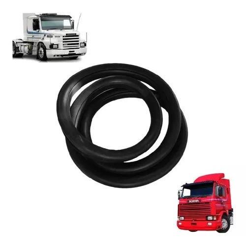 Borracha vidro canto caminhão Sacania L101, L110, LS110, LT110, L111, L111S, LT111 e L141 1968 a 1981 séries 0 e 1 - 616121 Borracha vidro canto caminhão Sacania L101, L110, LS110, LT110, L111, L111S, LT111 e L141 1968 a 1981 séries 0 e 1 - 616121