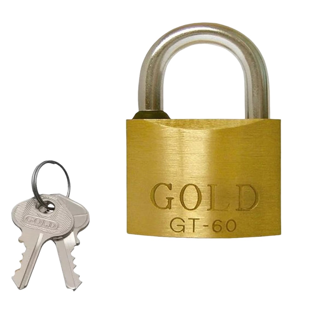 Cadeado Gold 60mm Uso Universal - SCC050008