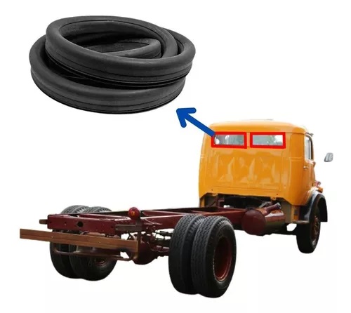 Borracha Vigia Caminhão Mercedes-Benz 1113, 1934, 1969 a 1988