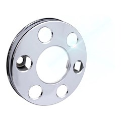 Par Calota Caminhão Mercedes-Benz 608 708 06 Furos  Dianteira - Nicolini