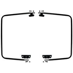 Par Braço Retrovisor Caminhão Mercedes-Benz 1313 a 2213 16mm Com Suportes
