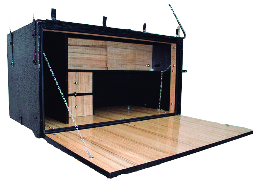 Caixa Cozinha Caminhão 110 x 60cm  - Madeira Naval Especial