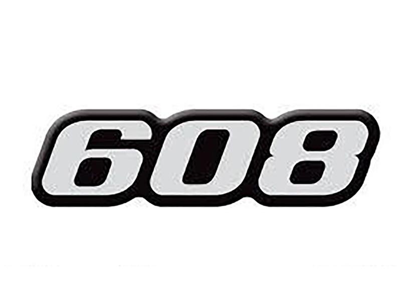 Emblema Identificação Resinado Caminhão Mercedes-Benz 608 - 01 Par