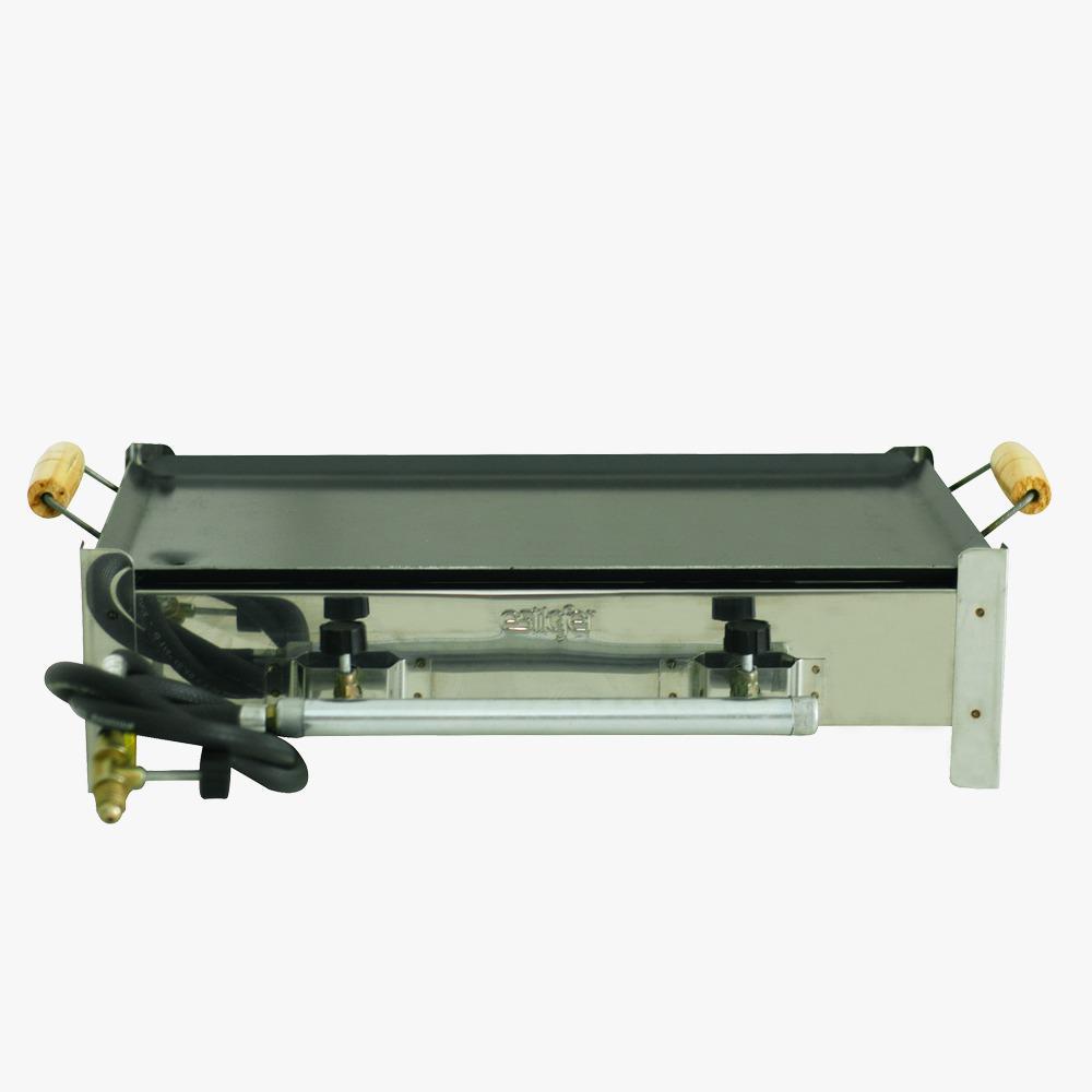 Fogao Caminhoneiro 2 Bocas C/Chapa - INOX