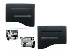 Par Forro Porta Caminhão Ford Cargo Até 2010 Preto