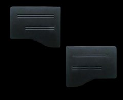 Par Forro Porta Caminhão Ford Cargo Até 2010 Preto