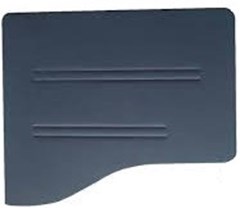 Par Forro Porta Caminhão Ford Cargo Até 2010 Preto
