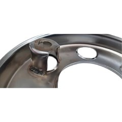 Calota Dianteira 06 Furos Aro 16 Caminhão Volkswagen, Mercedes-Benz, Ford Cromada