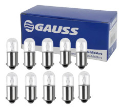 Lampada 53 12V 02 Watts - Gauss (caixa com 10) - GL0053