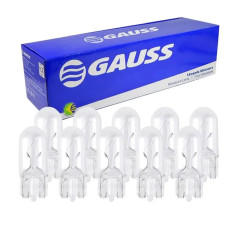 Lampada Esmagada Pingao 12V - Gauss (10 pecas) - GL2821