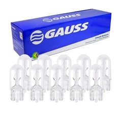 Lampada Esmagada Pingao 12V - Gauss (10 pecas) - GL2821