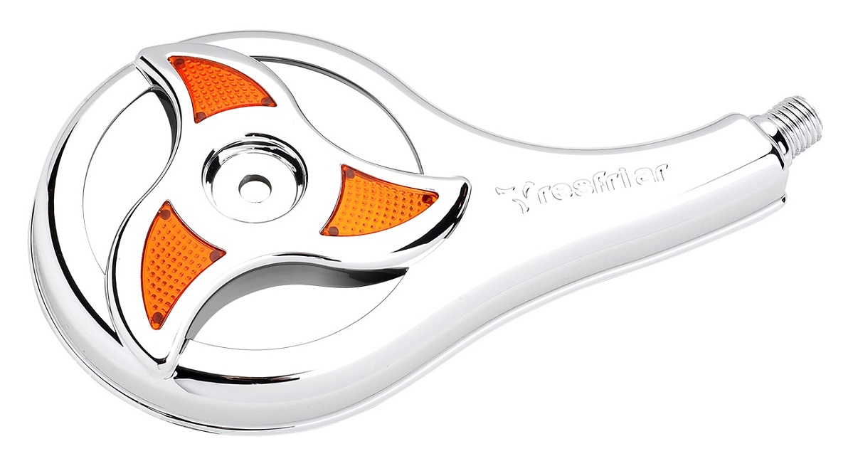 Calota Rodoar Resfri-Ar Vermelha Esquerdo Calota Rodoar Resfri-Ar Vermelha Esquerdo