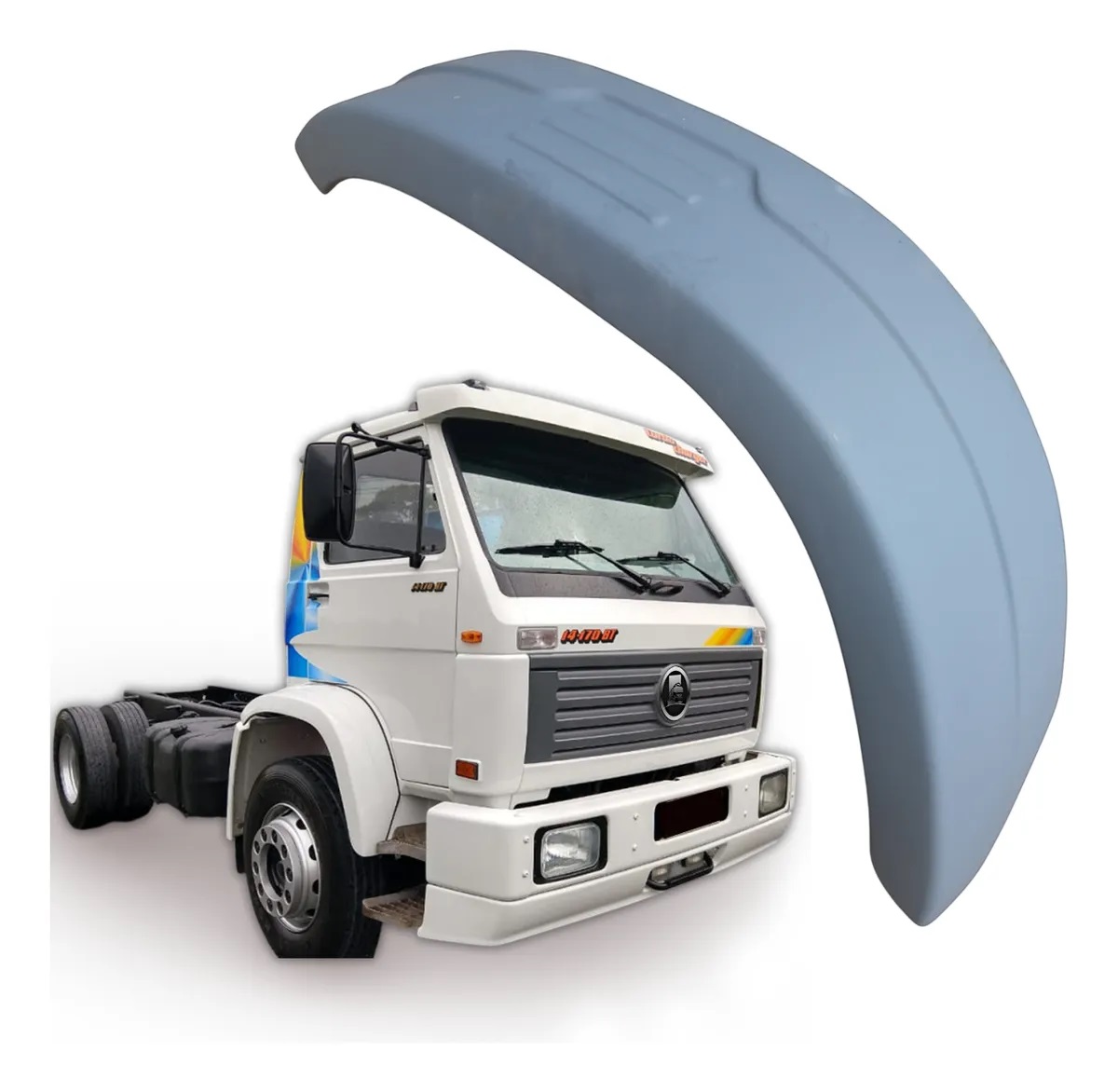 Paralama Cabine Vw 16.220 94/99 Direito Fibra - T15821090