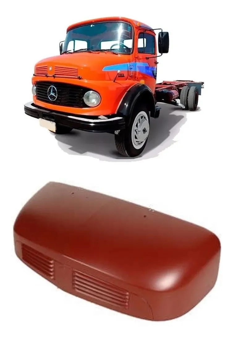 Capo Motor Caminhão Mercedes-Benz 1113, 2213, 1513 de 1969 até 1988 - Amalcaburio
