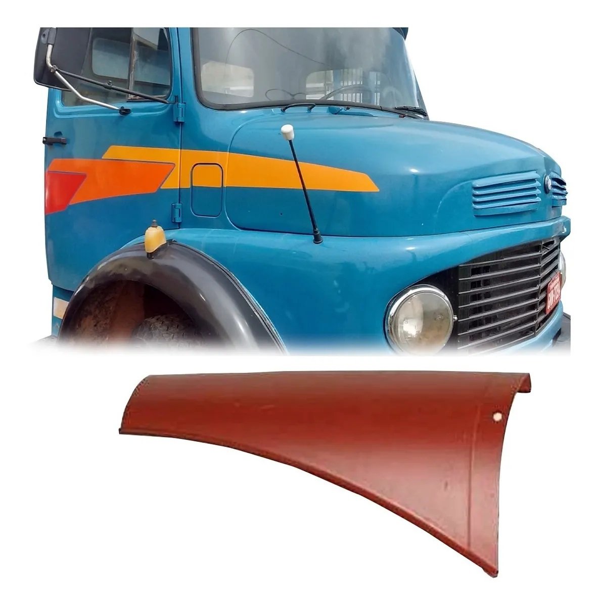 Chapa Lateral Paralama Mb 1113/2213 69/88 Direito - 3316277901 Chapa Lateral Paralama Mb 1113/2213 69/88 Direito - 3316277901